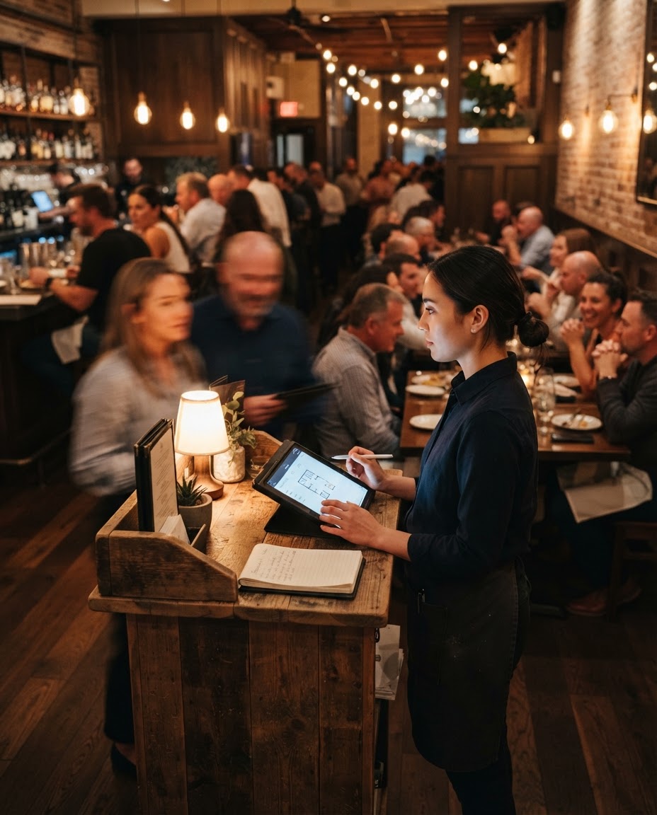 Restaurants front desk