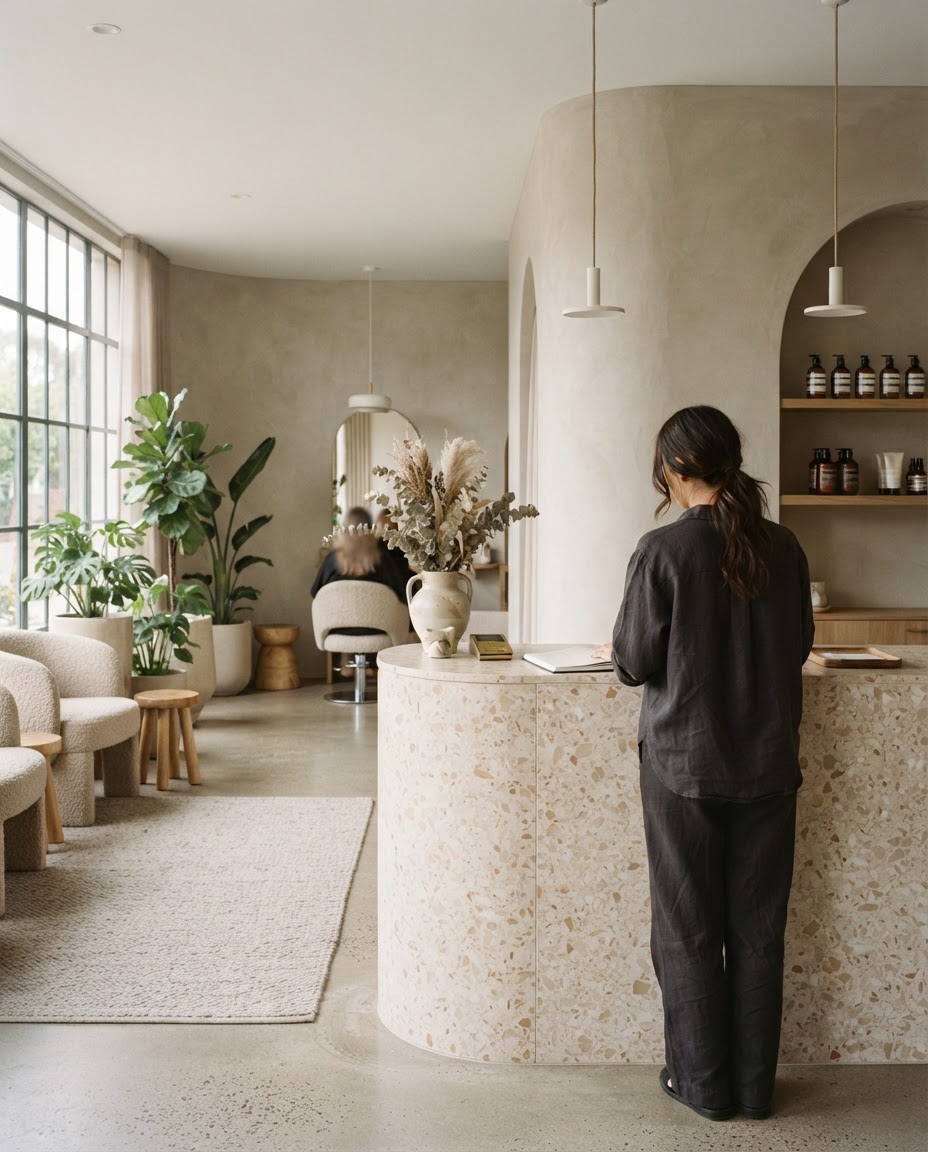 Spas & salons front desk